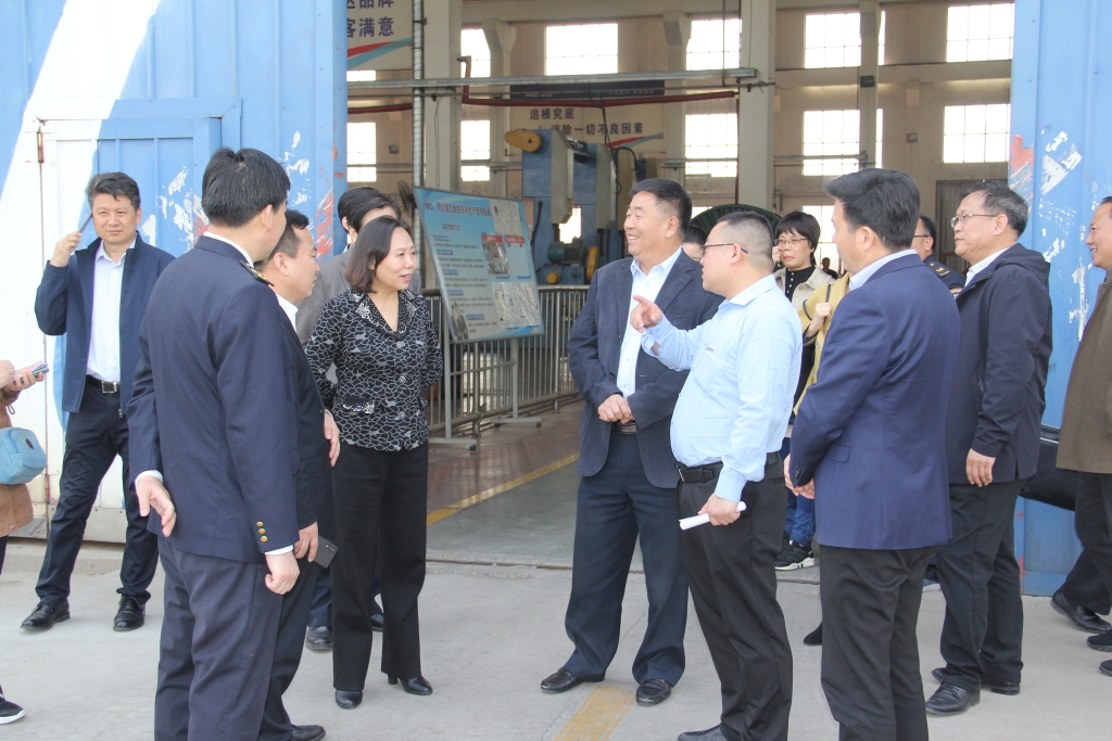 2019年3月26日，，，，，，，河北省市场监督管理局党组书记丁锦霞莅临S36沙龙国际线缆集团考察调研，，，，，，，指导工作