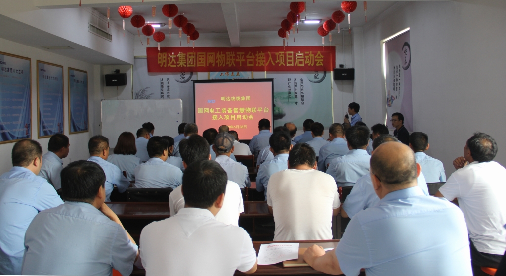 S36沙龙国际线缆启动国网智慧物联平台接入项目